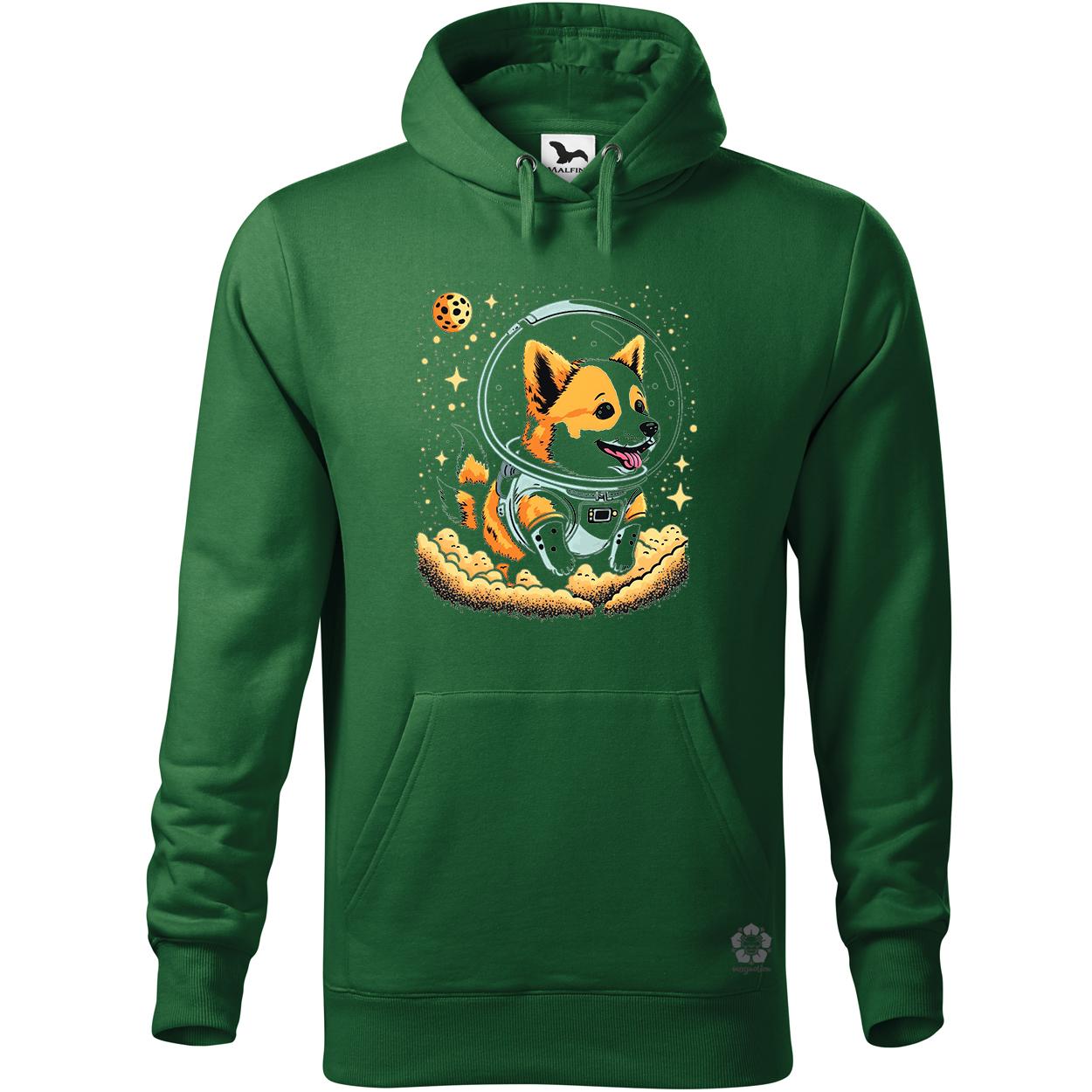 Corgi játszik a holddal v2 egyedi  pulóver 
