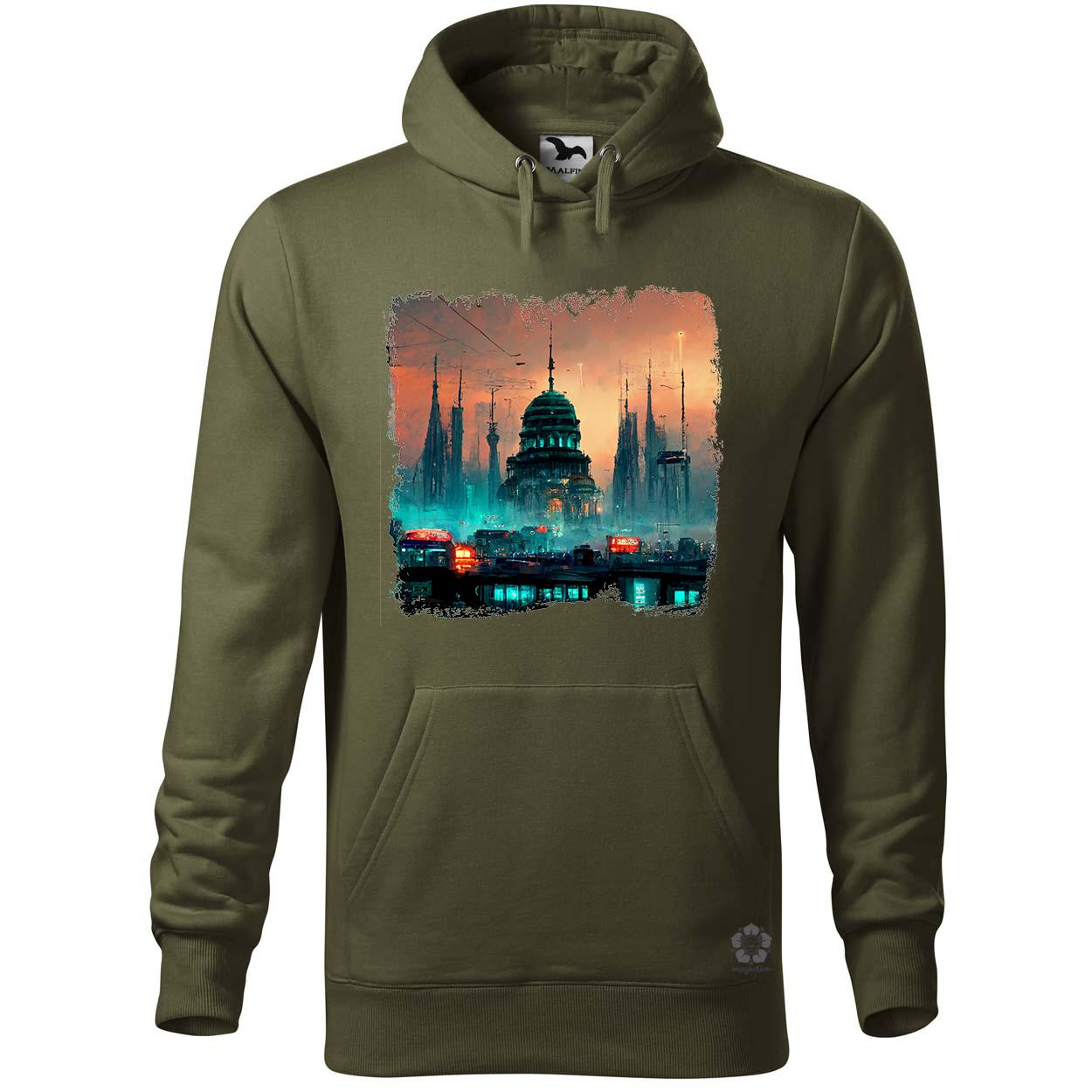 Cyberpunk Budapest egyedi  pulóver 