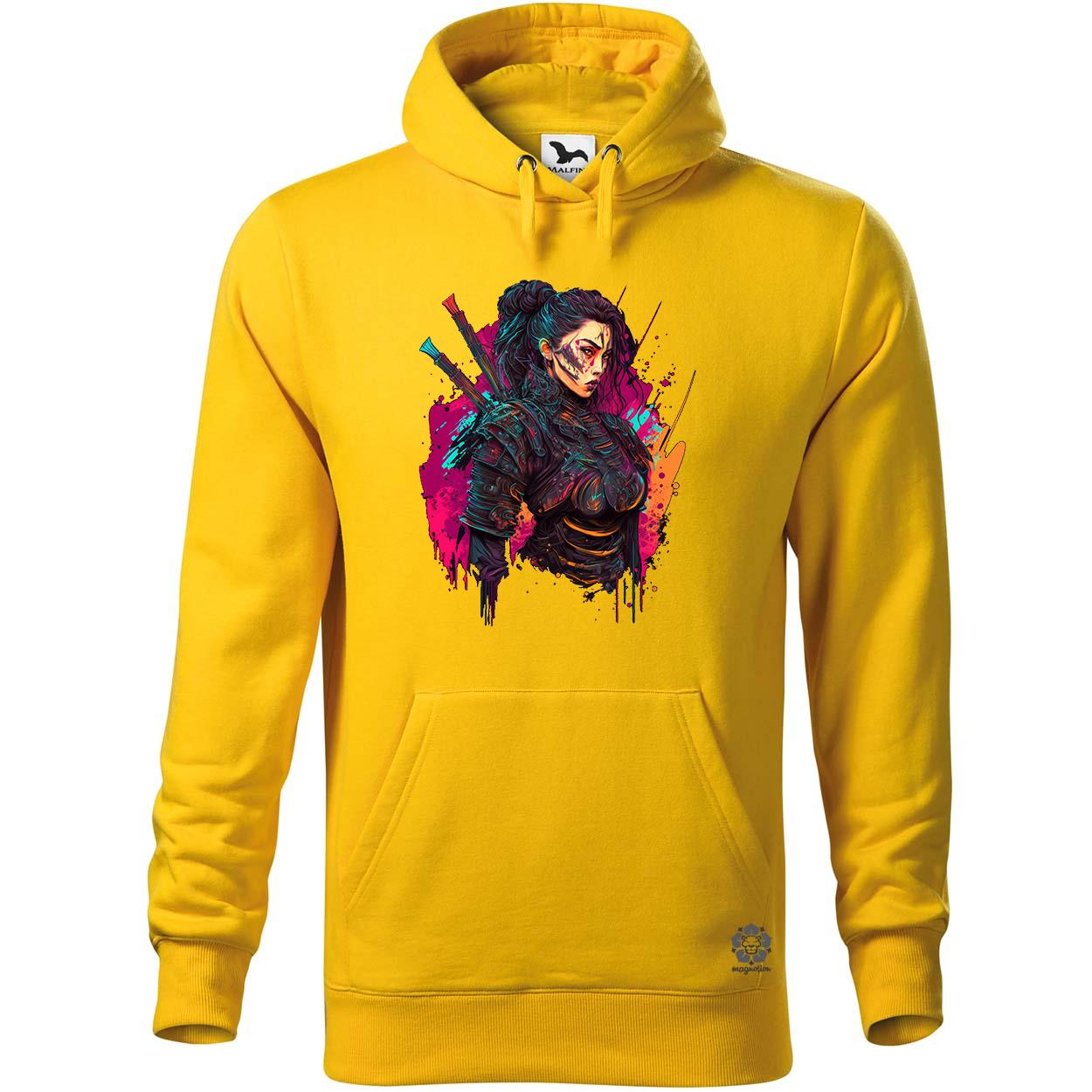 Cyberpunk női szamuráj v4 egyedi  pulóver 
