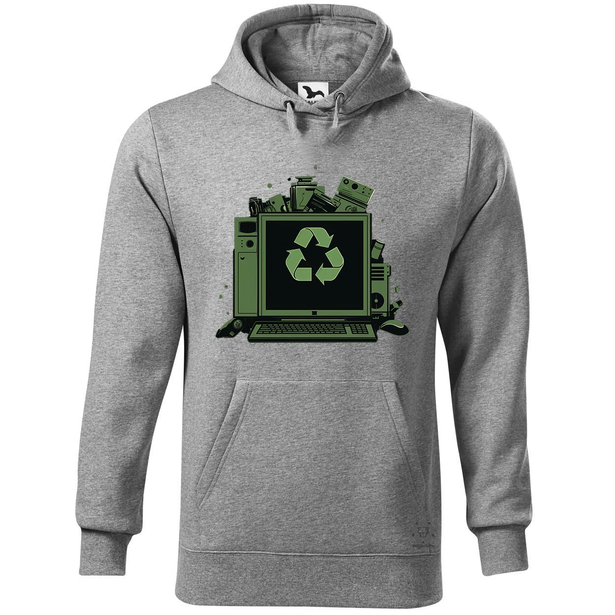 Elektromos hulladék v1 egyedi  pulóver 