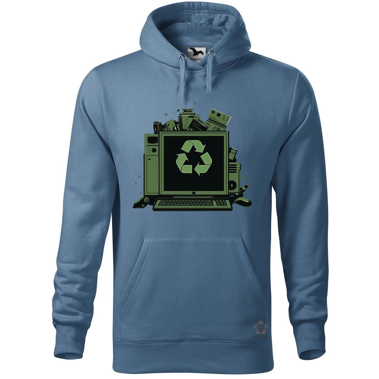 Elektromos hulladék v1 egyedi  pulóver 