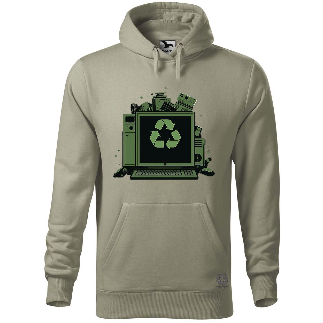 Elektromos hulladék v1 egyedi  pulóver 
