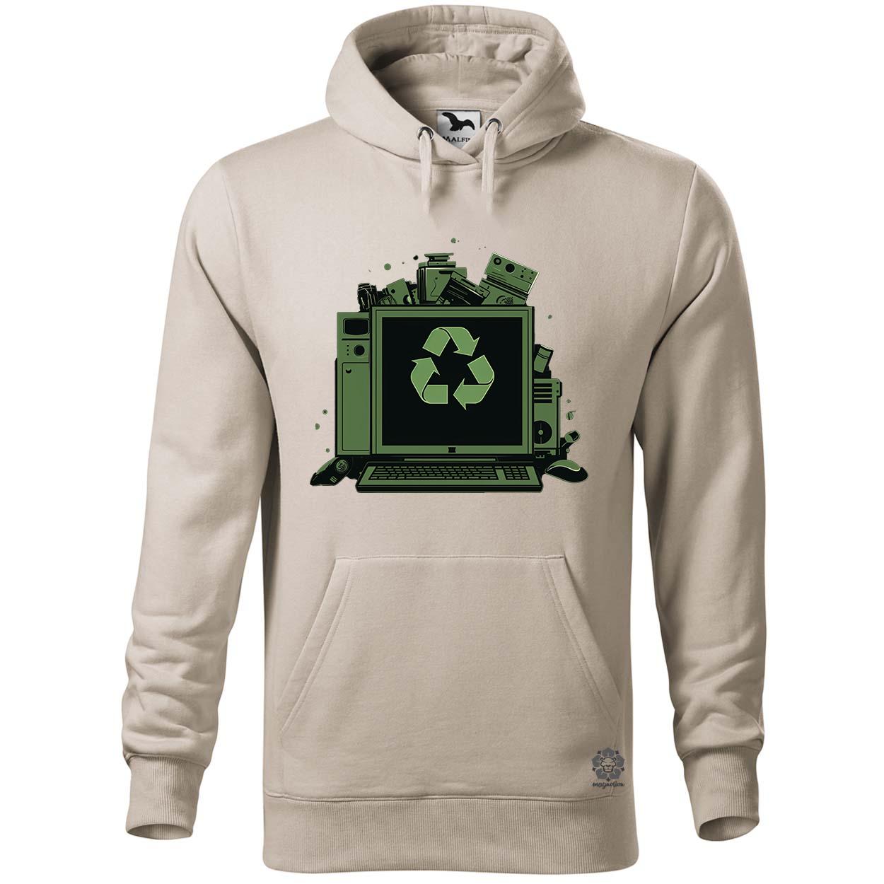 Elektromos hulladék v1 egyedi  pulóver 