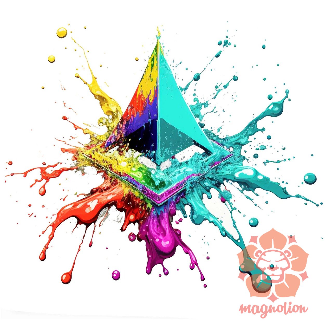 Ethereum v3 egyedi  pulóver 
