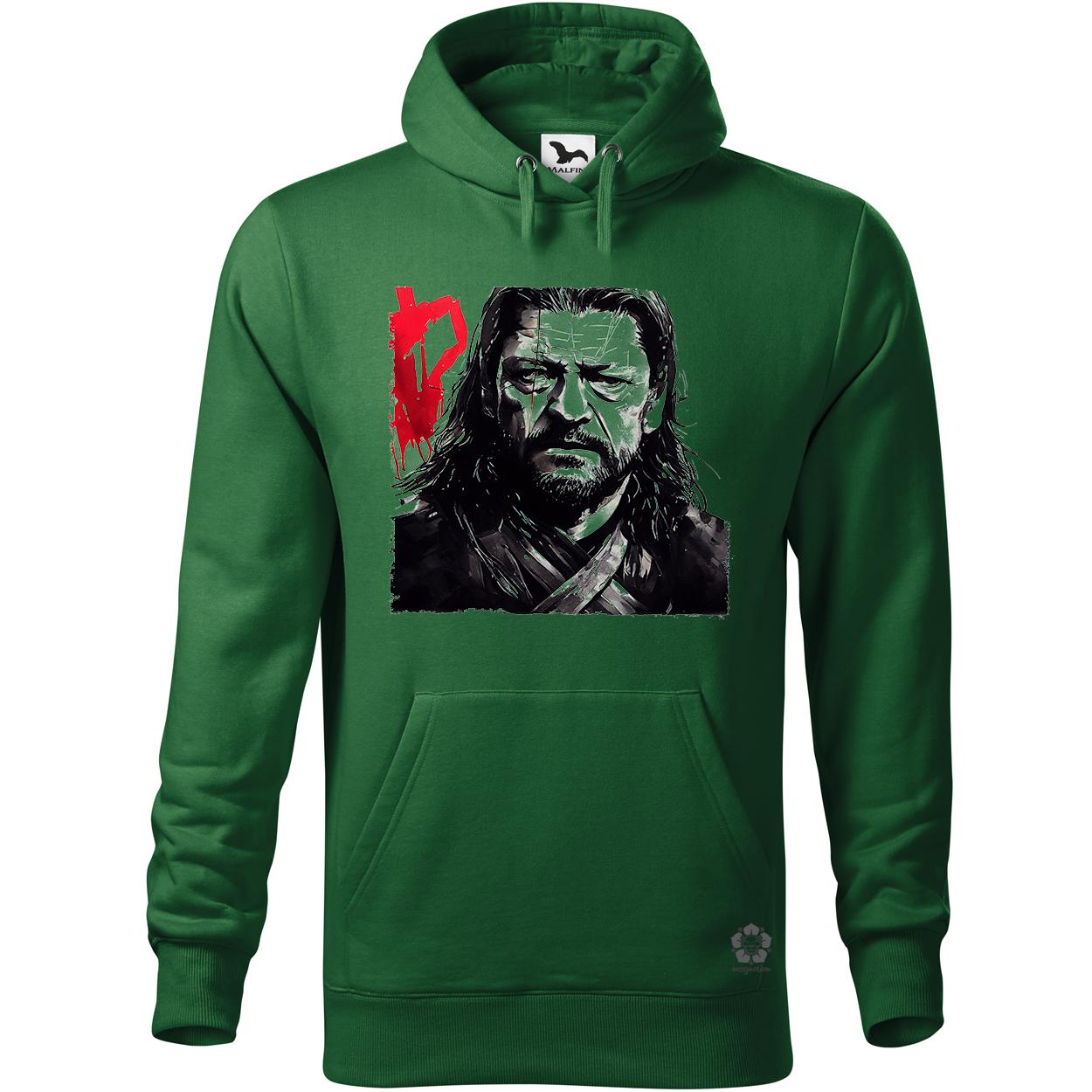 Fekete-piros Eddard Ned Stark rajz v2 egyedi  pulóver 