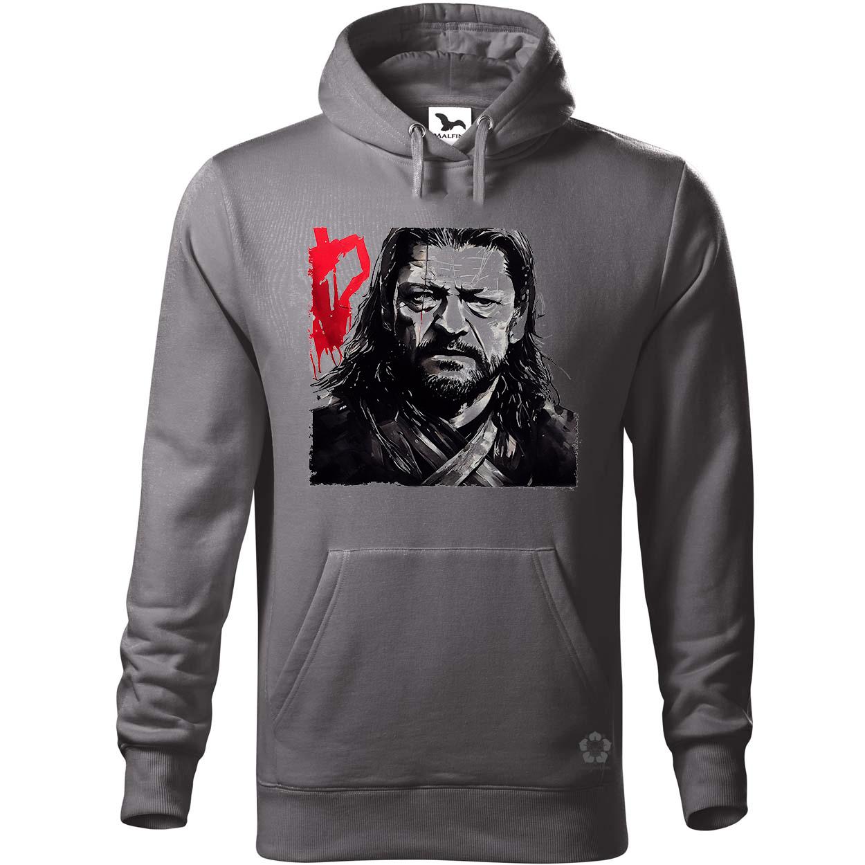 Fekete-piros Eddard Ned Stark rajz v2 egyedi  pulóver 