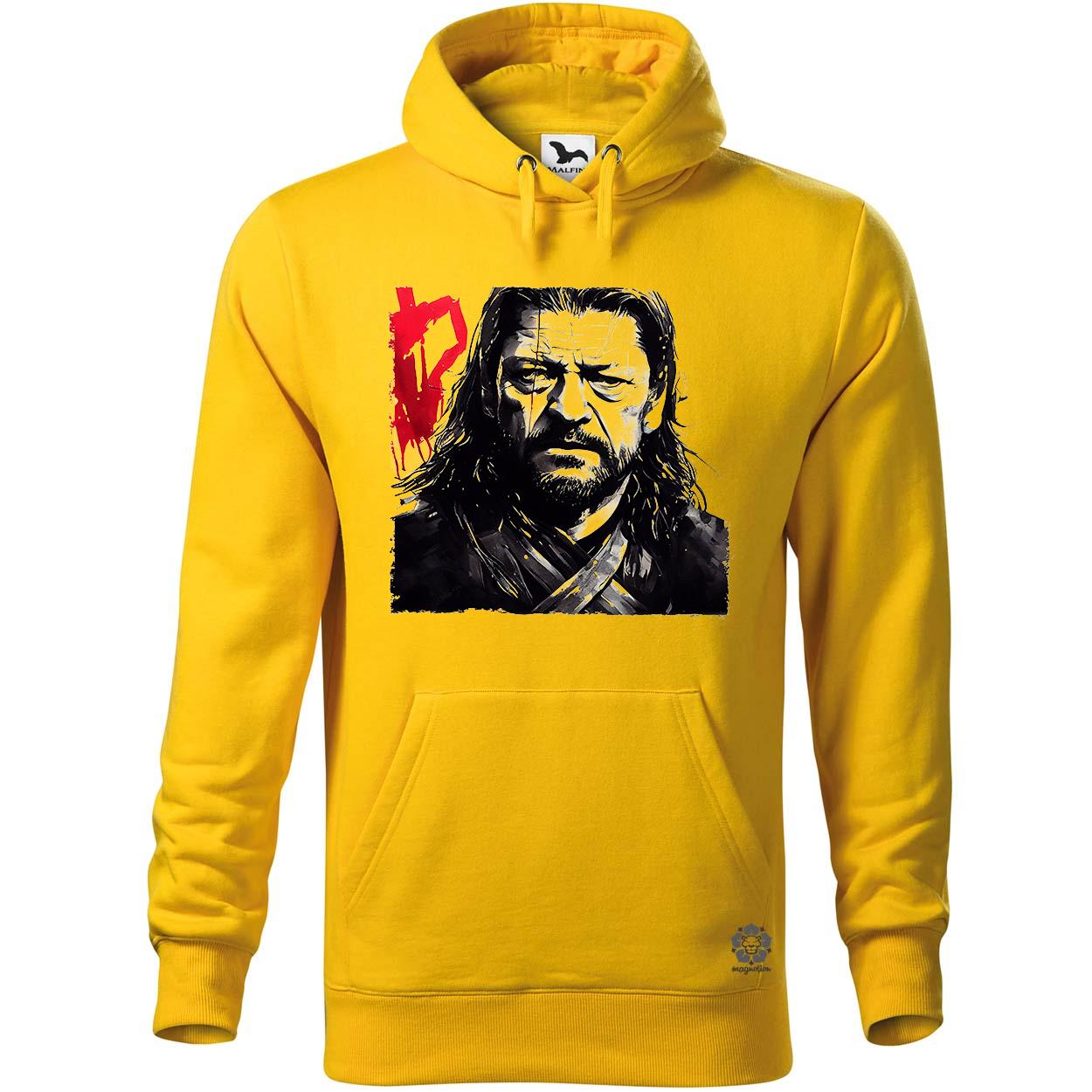 Fekete-piros Eddard Ned Stark rajz v2 egyedi  pulóver 