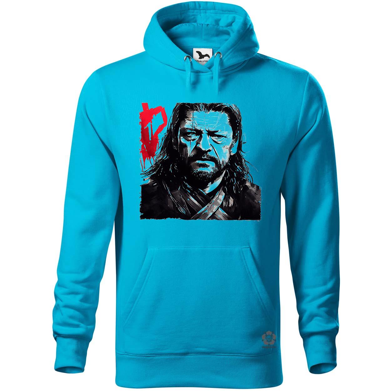 Fekete-piros Eddard Ned Stark rajz v2 egyedi  pulóver 