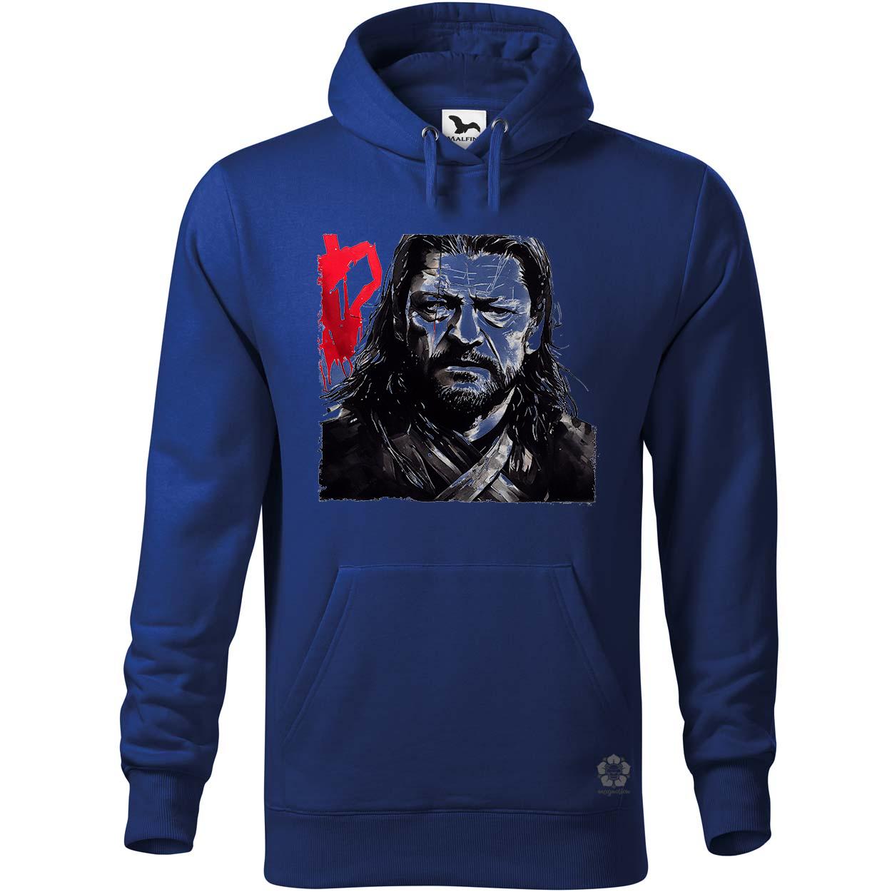 Fekete-piros Eddard Ned Stark rajz v2 egyedi  pulóver 