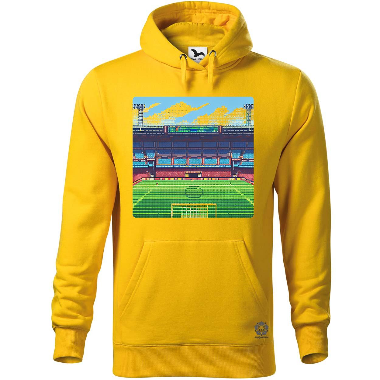 Foci stadion pixelart egyedi  pulóver 