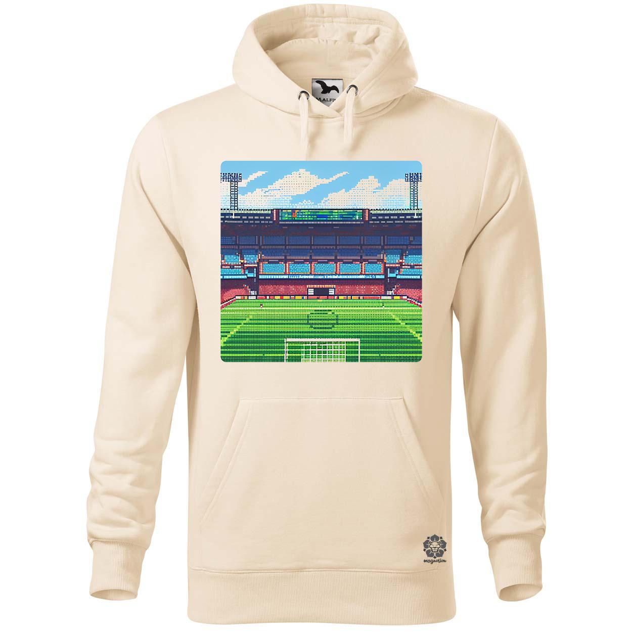 Foci stadion pixelart egyedi  pulóver 