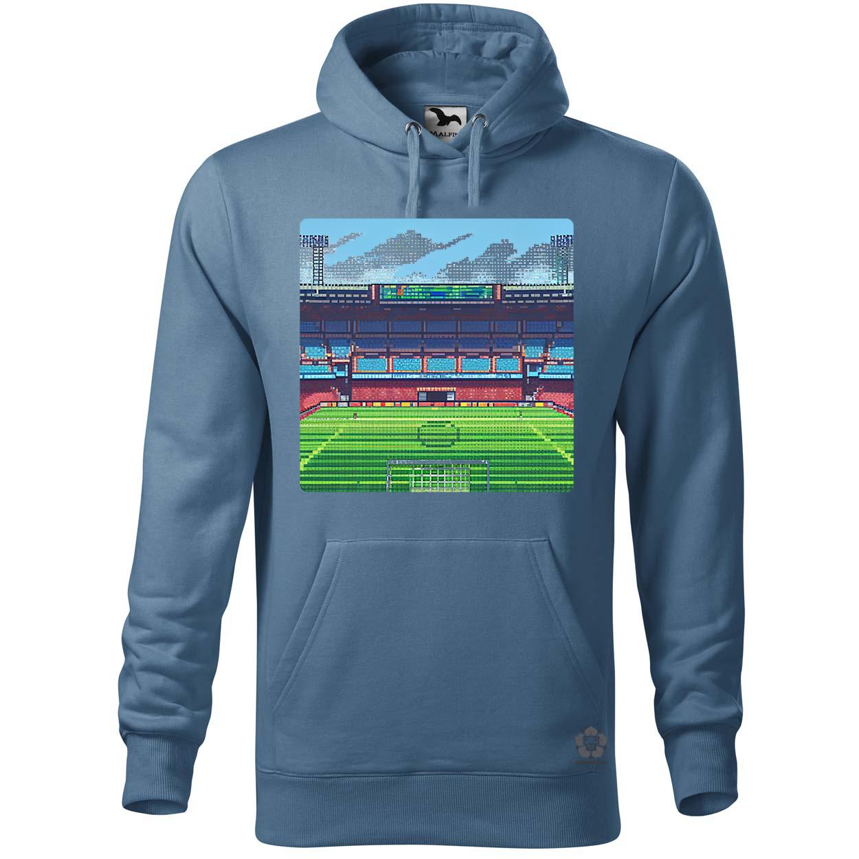 Foci stadion pixelart egyedi  pulóver 
