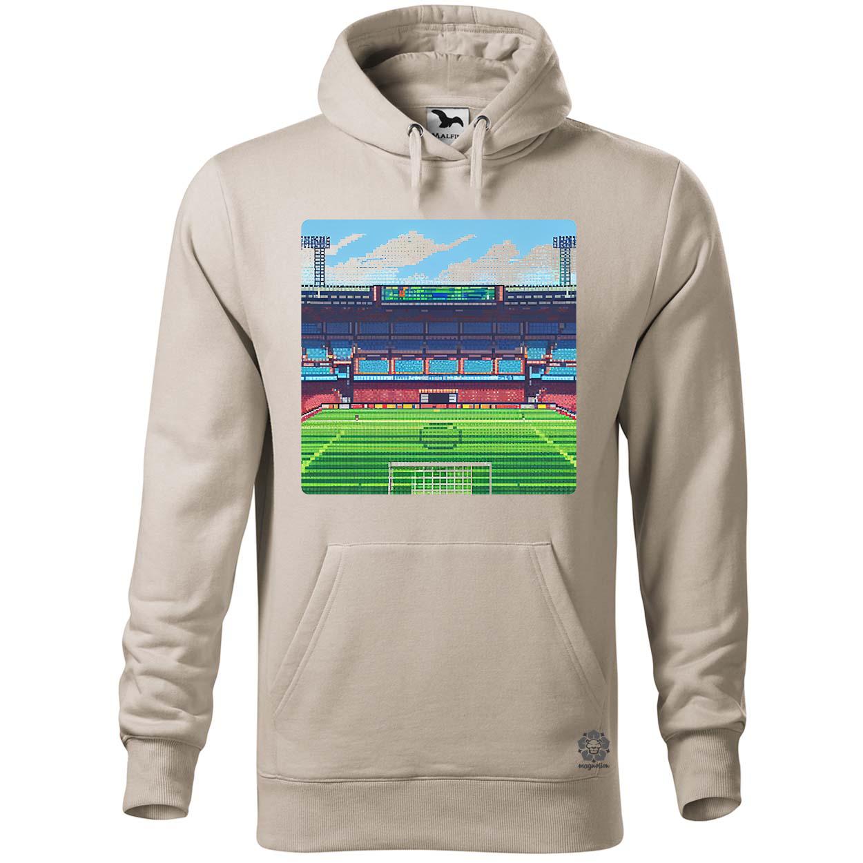 Foci stadion pixelart egyedi  pulóver 