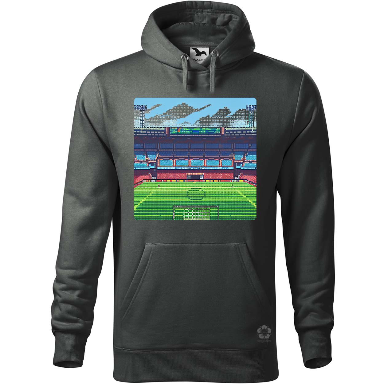 Foci stadion pixelart egyedi  pulóver 