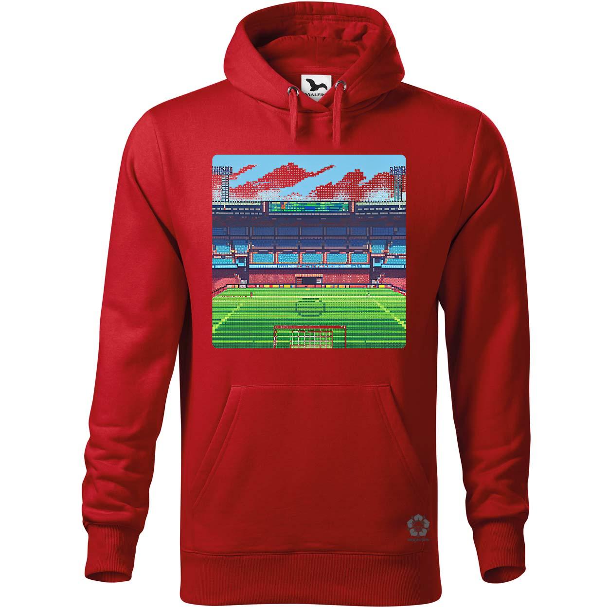 Foci stadion pixelart egyedi  pulóver 