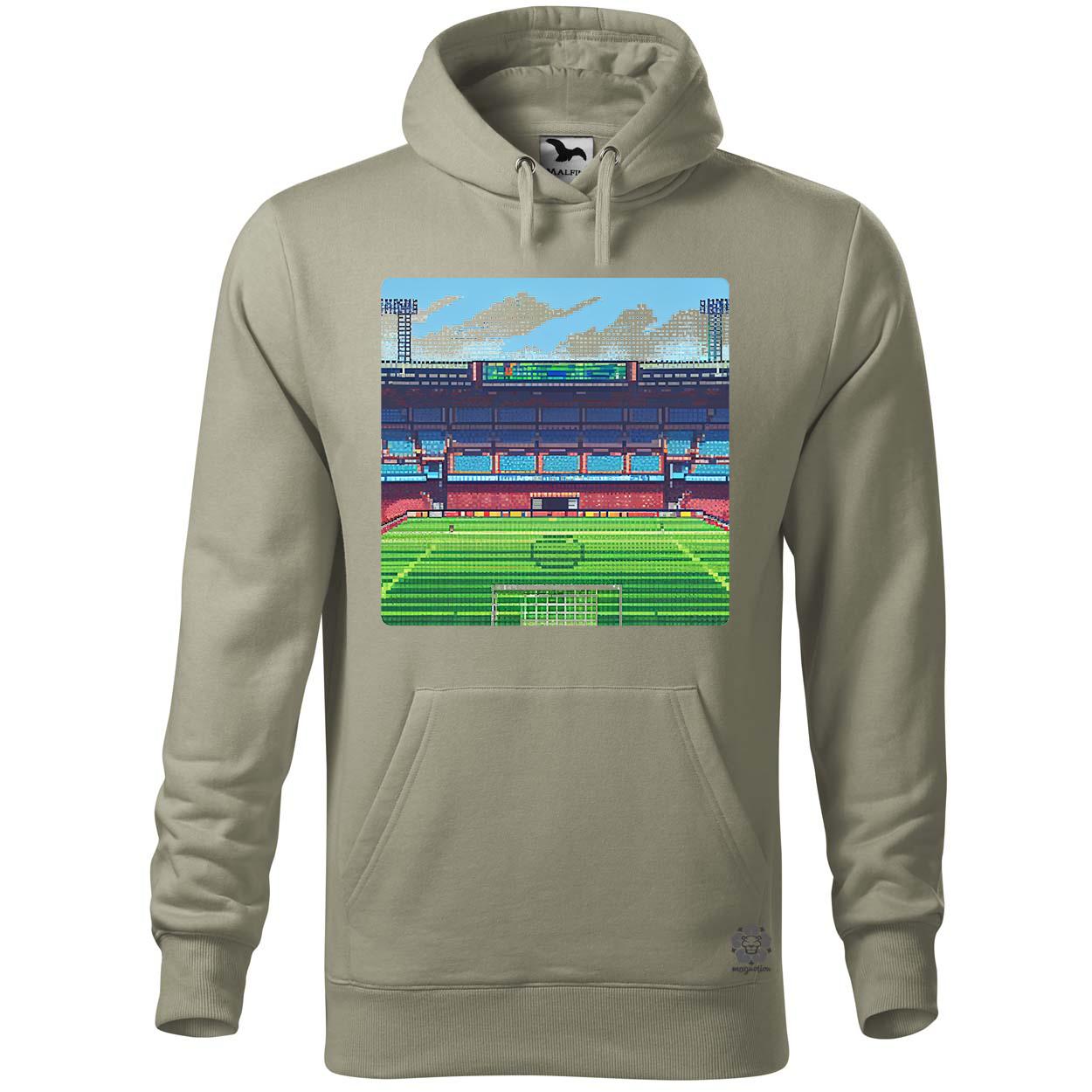 Foci stadion pixelart egyedi  pulóver 