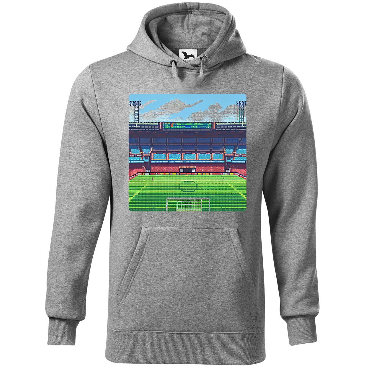 Foci stadion pixelart egyedi  pulóver 
