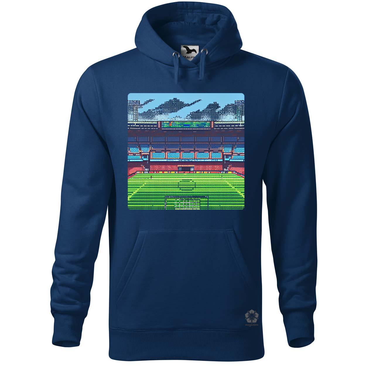 Foci stadion pixelart egyedi  pulóver 