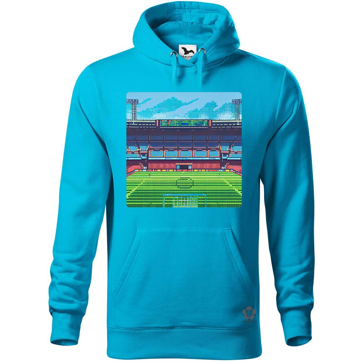 Foci stadion pixelart egyedi  pulóver 