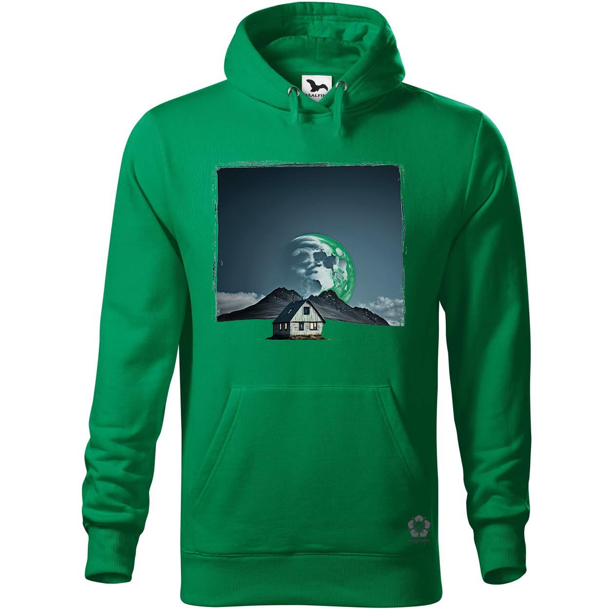 Ház és hold egyedi  pulóver 