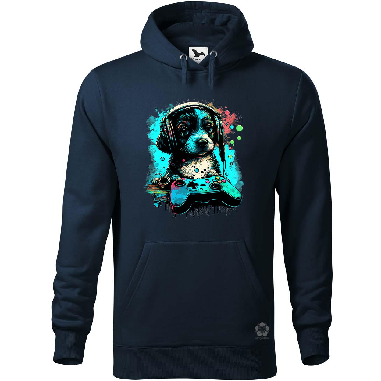 Gamer kutya v1 egyedi  pulóver 