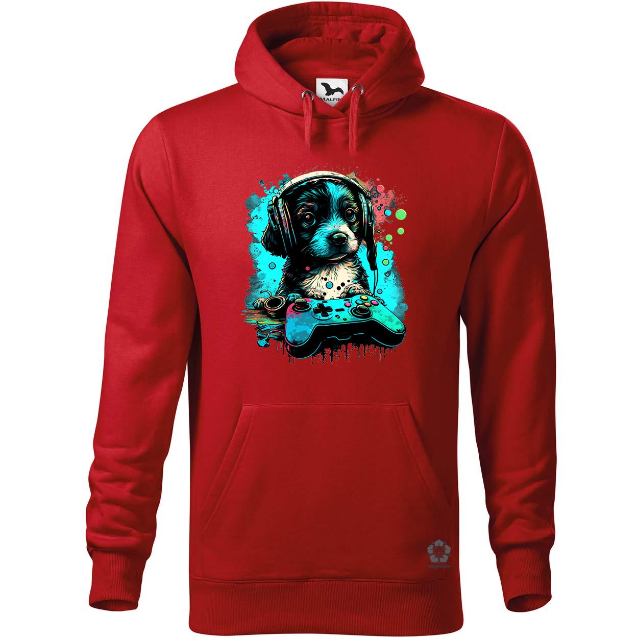 Gamer kutya v1 egyedi  pulóver 