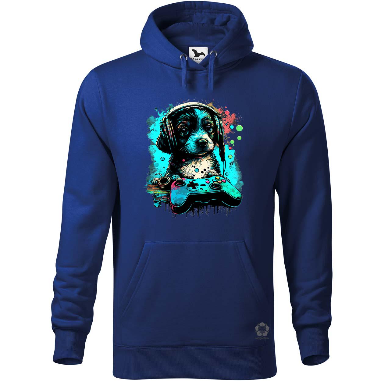 Gamer kutya v1 egyedi  pulóver 