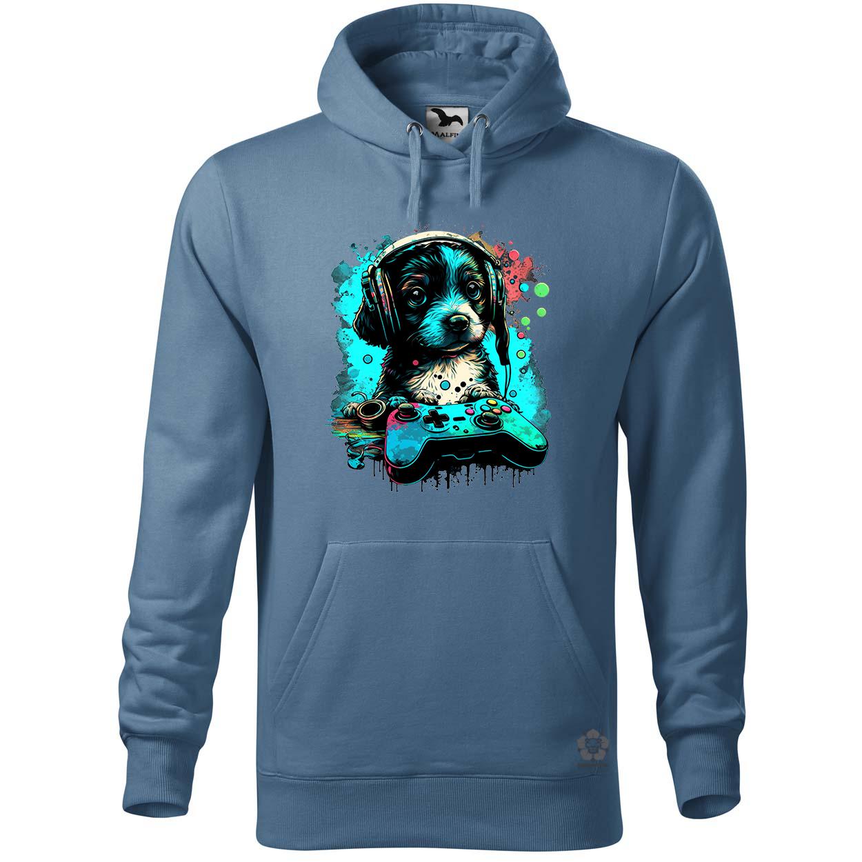 Gamer kutya v1 egyedi  pulóver 