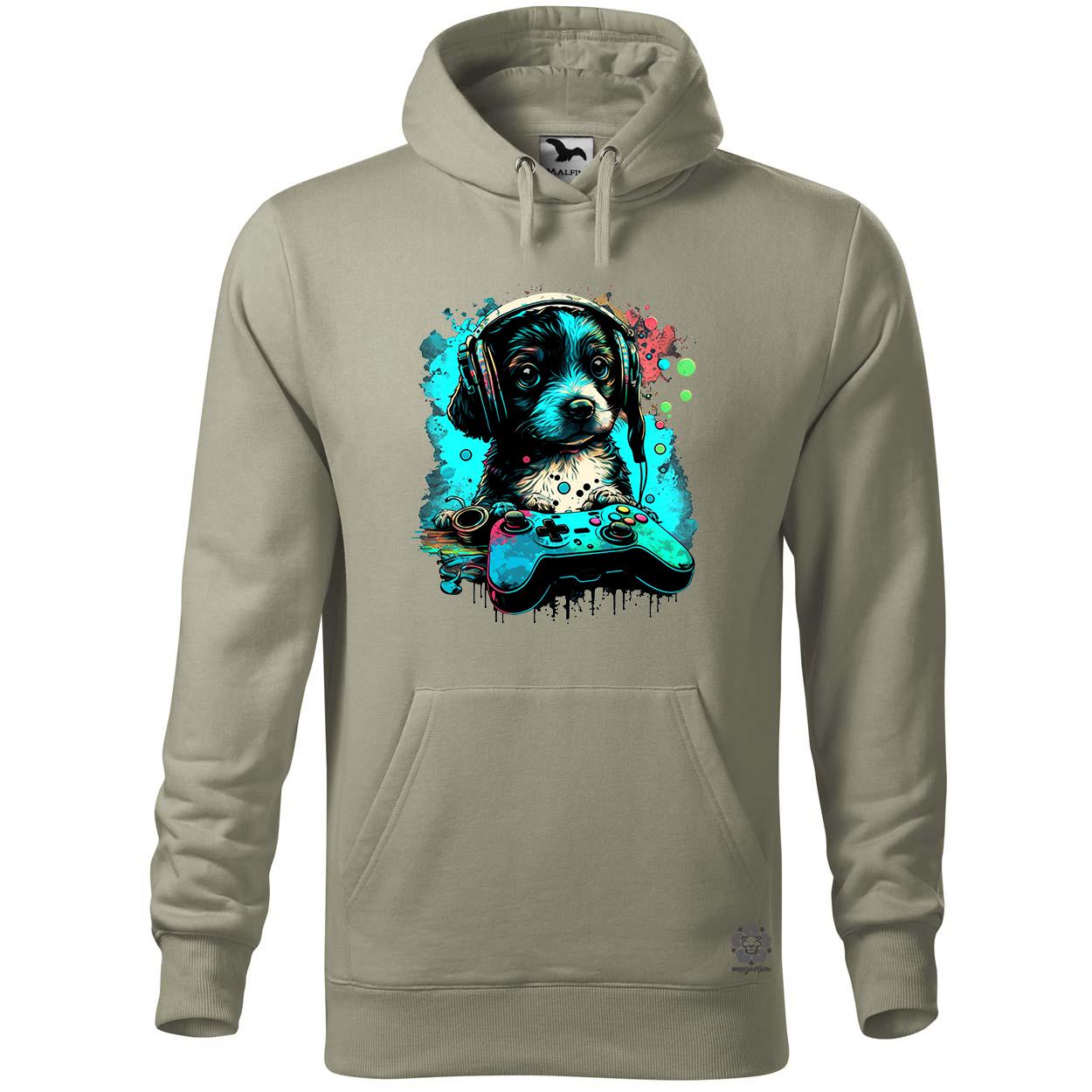Gamer kutya v1 egyedi  pulóver 