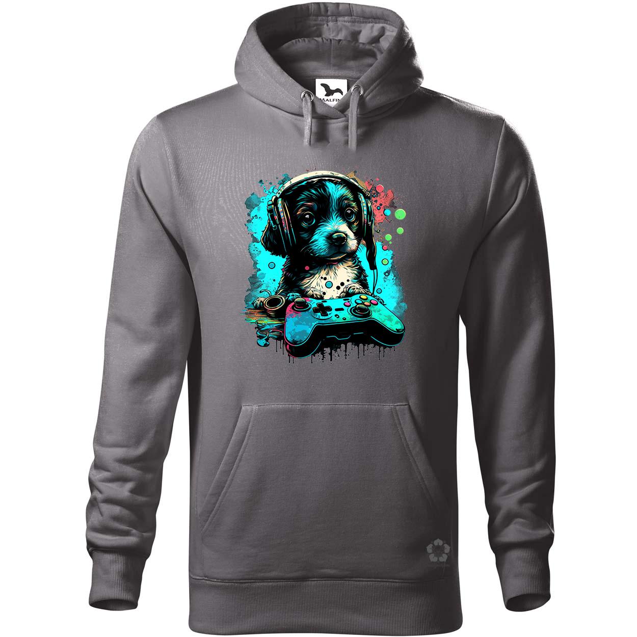 Gamer kutya v1 egyedi  pulóver 