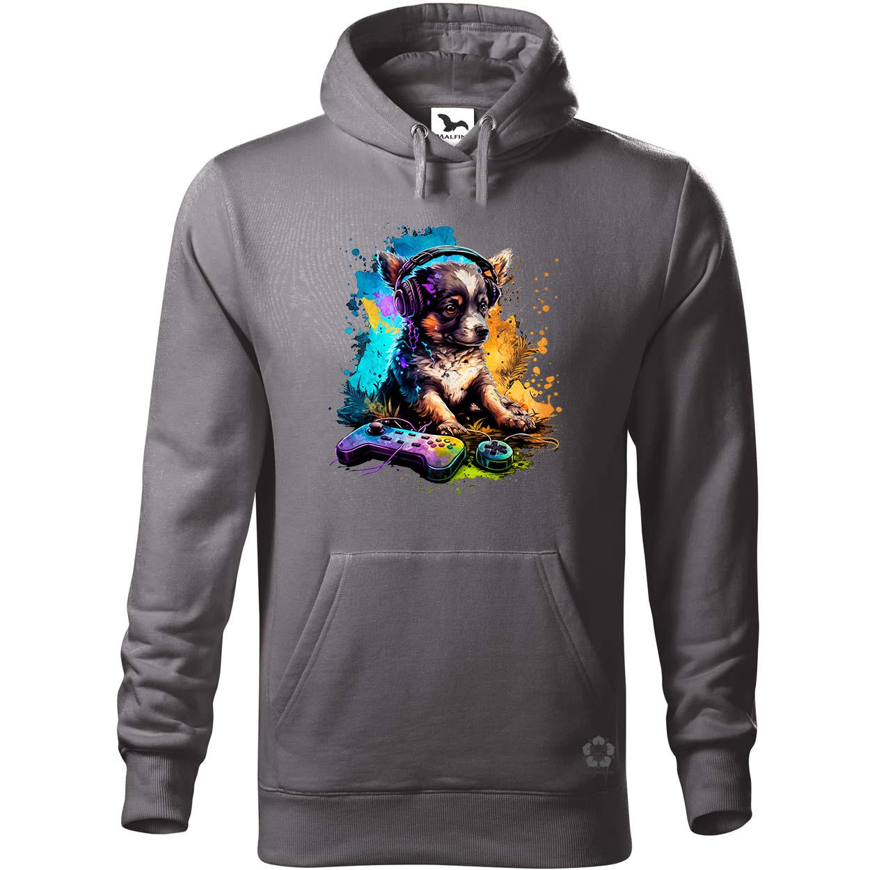 Gamer kutya v2 egyedi  pulóver 