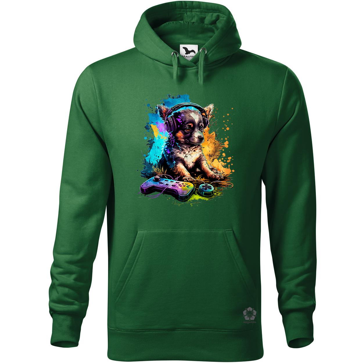 Gamer kutya v2 egyedi  pulóver 