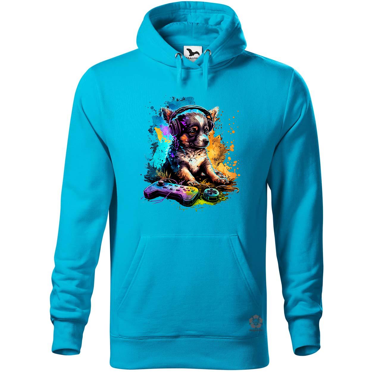 Gamer kutya v2 egyedi  pulóver 
