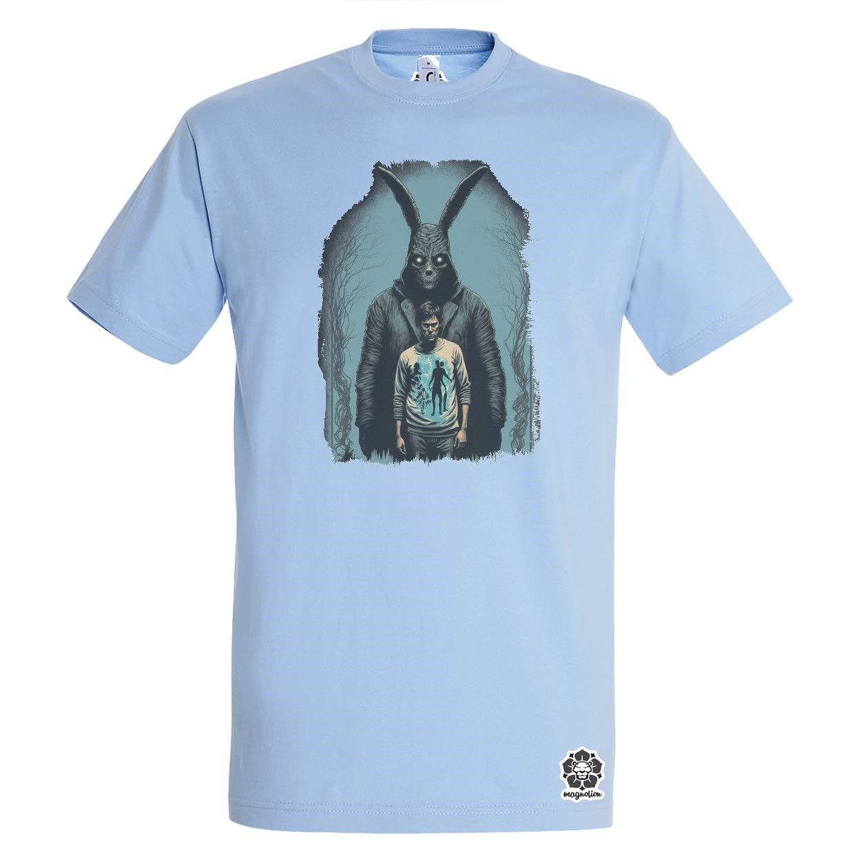 Donnie Darko és Frank v3 egyedi póló 