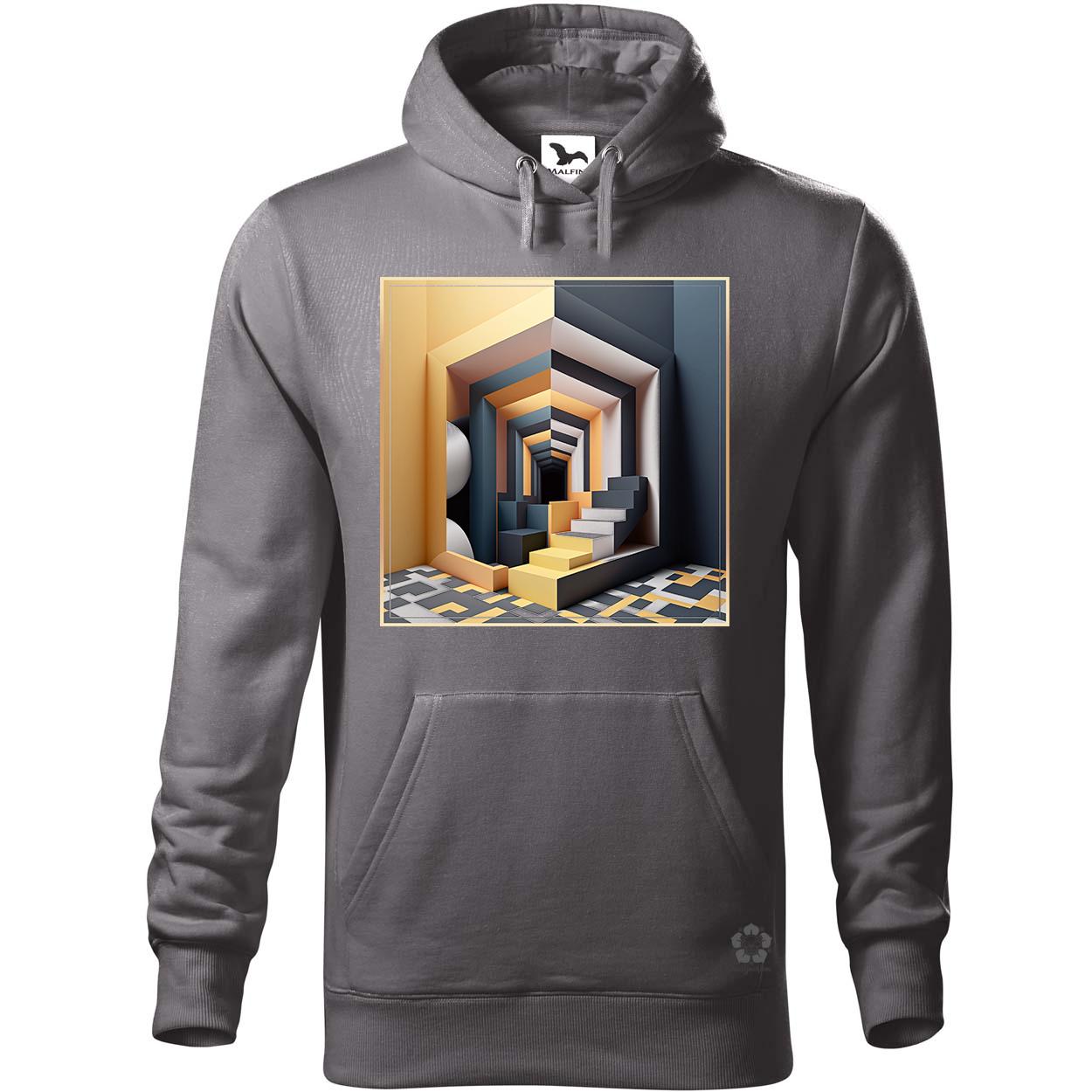 Geometrikus optikai illuzió v1 egyedi  pulóver 