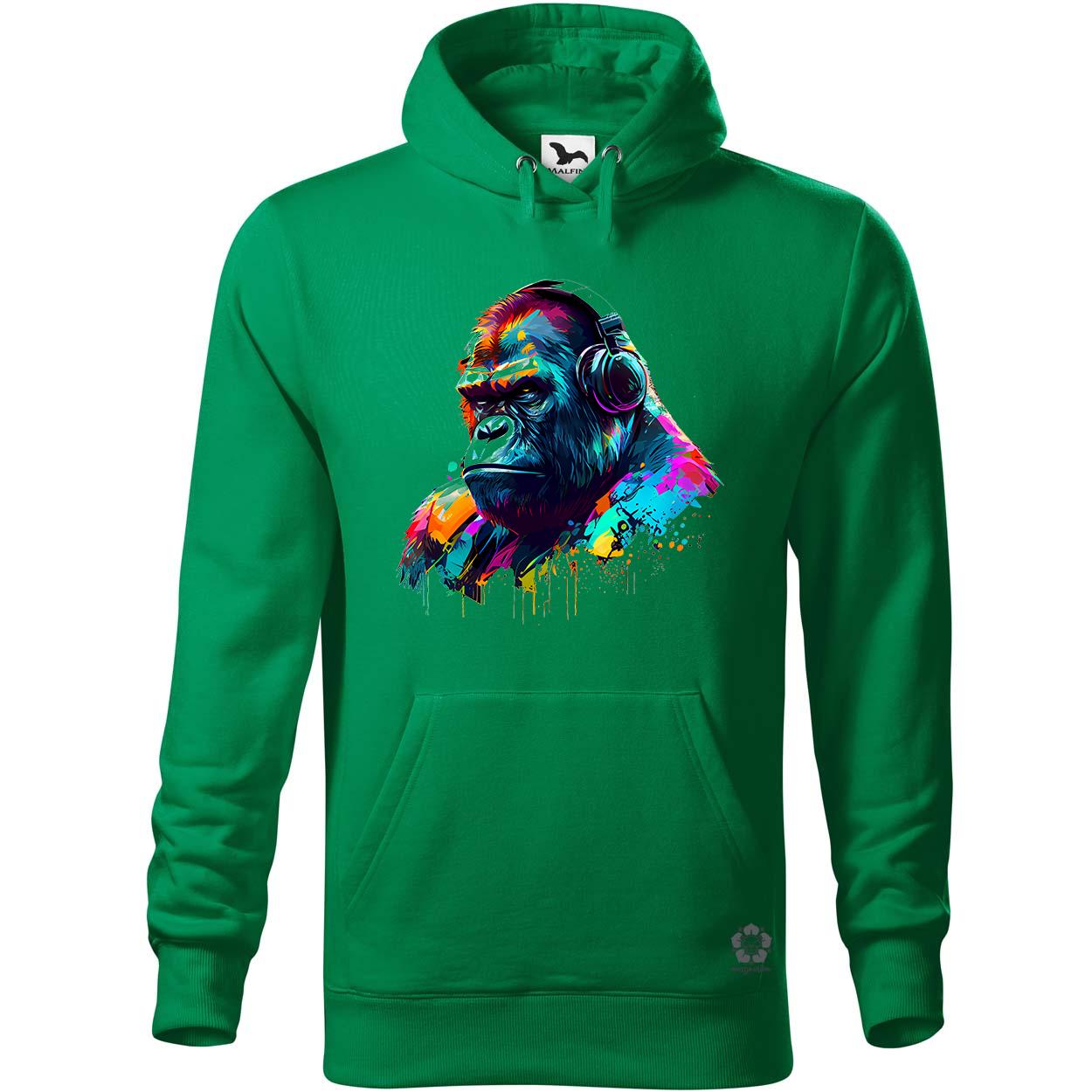 Gorilla zenét hallgat v2 egyedi  pulóver 