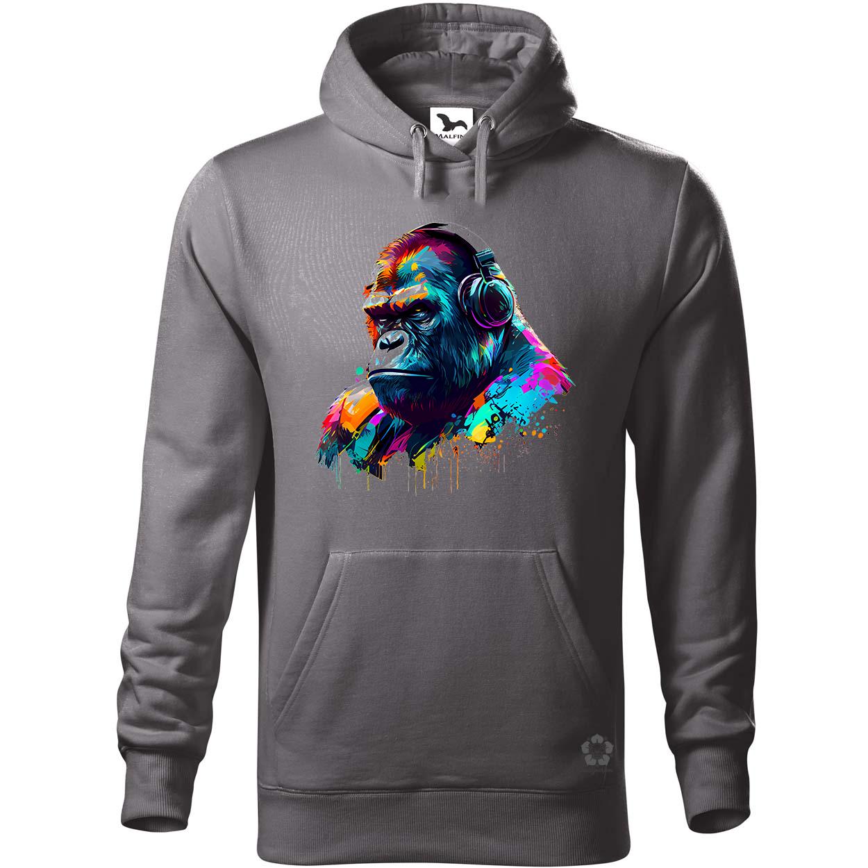 Gorilla zenét hallgat v2 egyedi  pulóver 