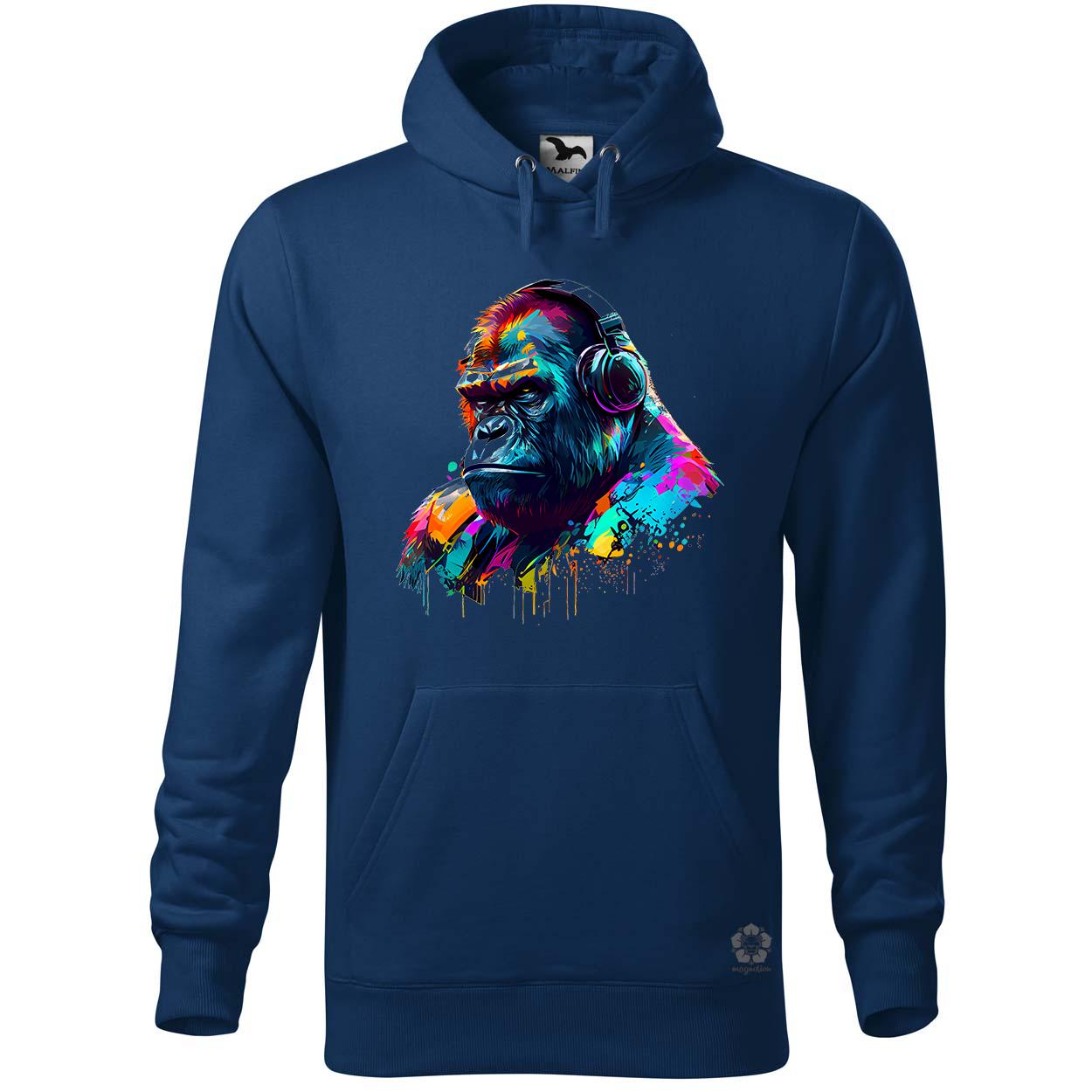 Gorilla zenét hallgat v2 egyedi  pulóver 