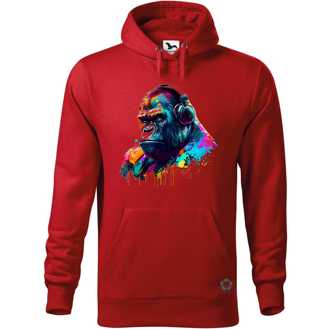 Gorilla zenét hallgat v2 egyedi  pulóver 