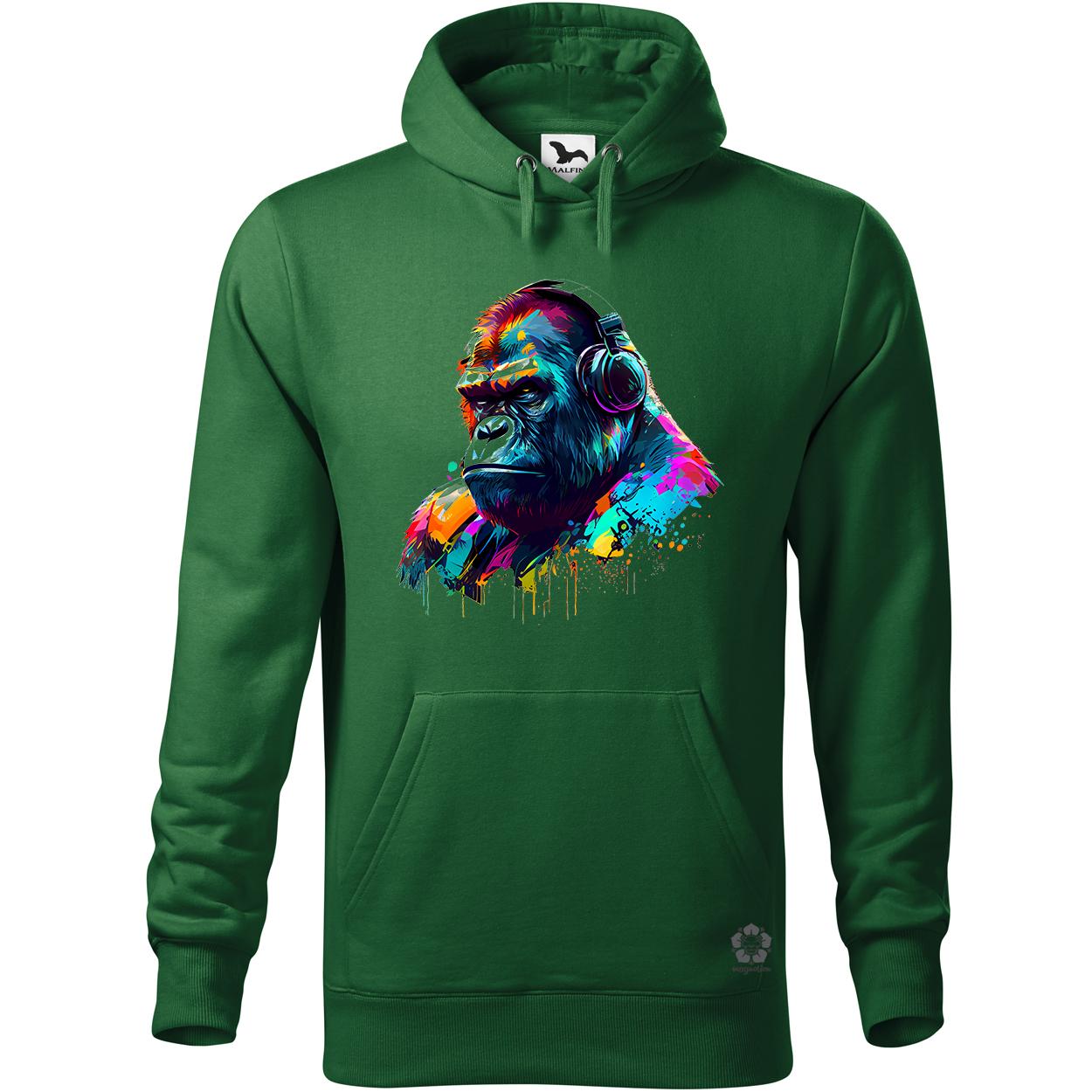 Gorilla zenét hallgat v2 egyedi  pulóver 