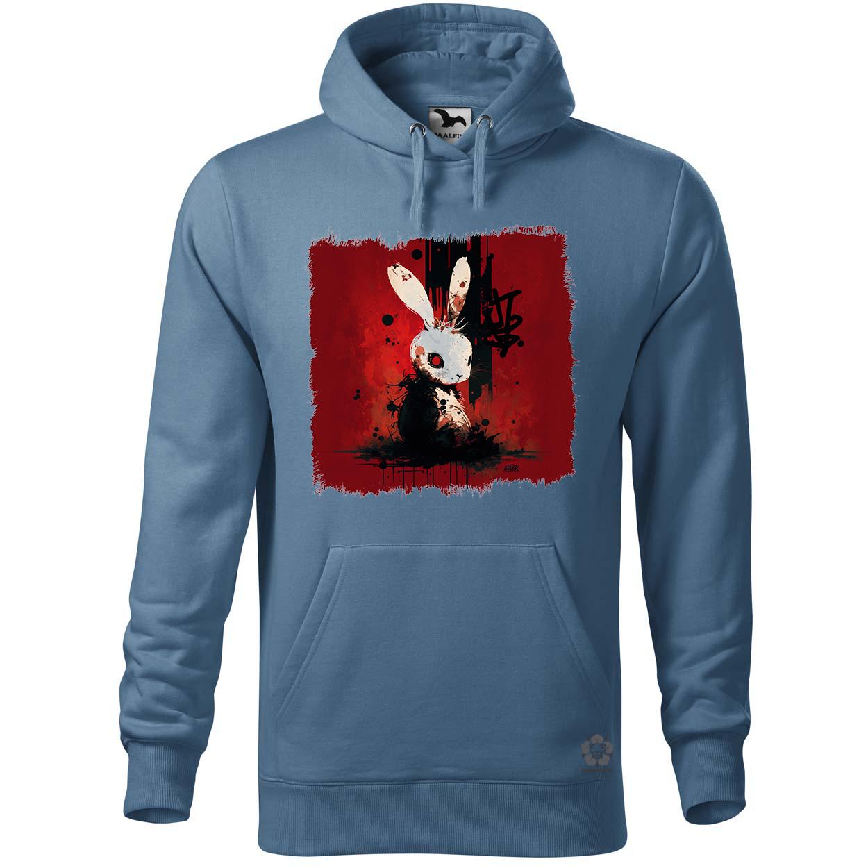 Holdújév boldog nyuszi v2 egyedi  pulóver 