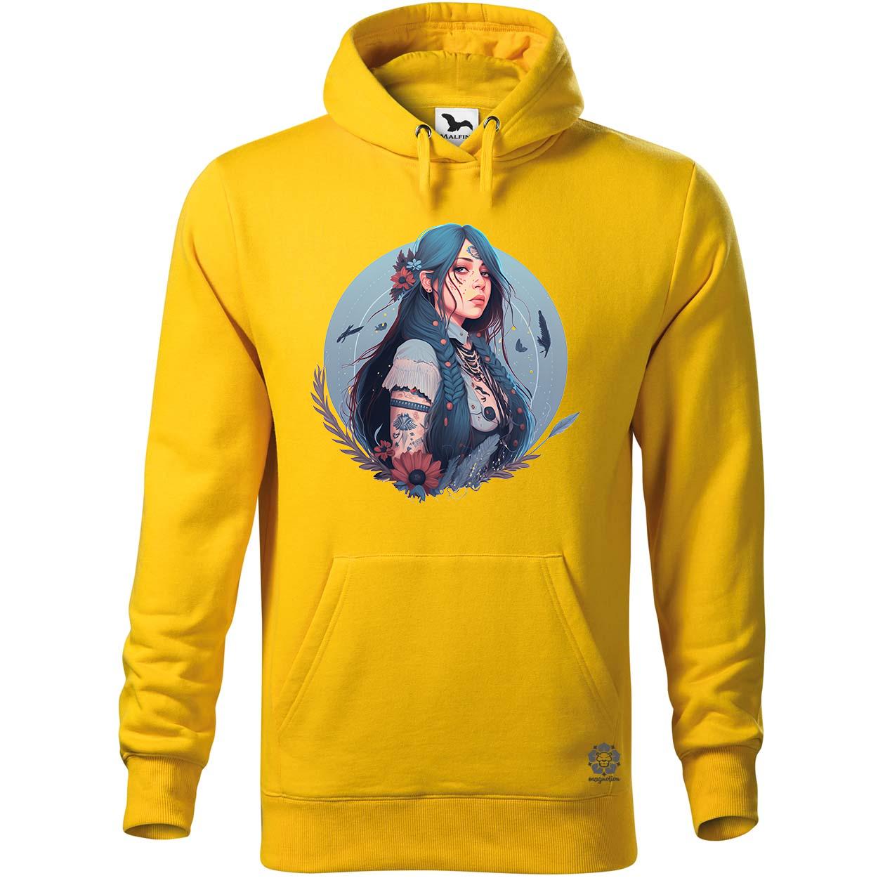 Indián nő matrica v4 egyedi  pulóver 