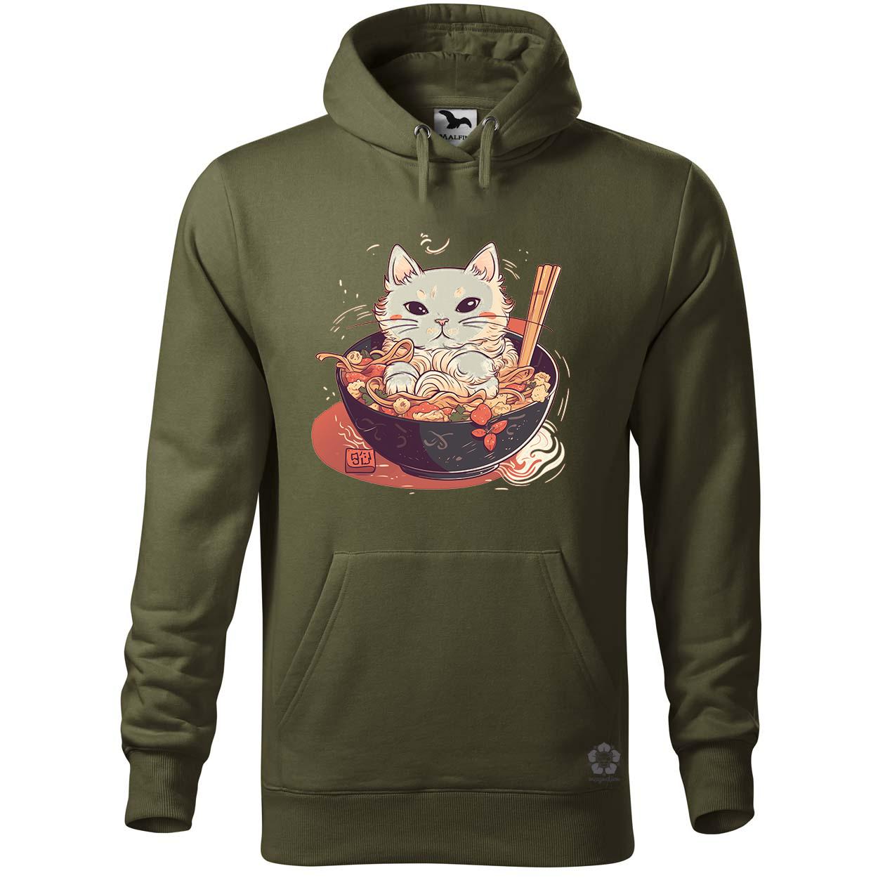 Kawaii rámen cica v6 egyedi  pulóver 