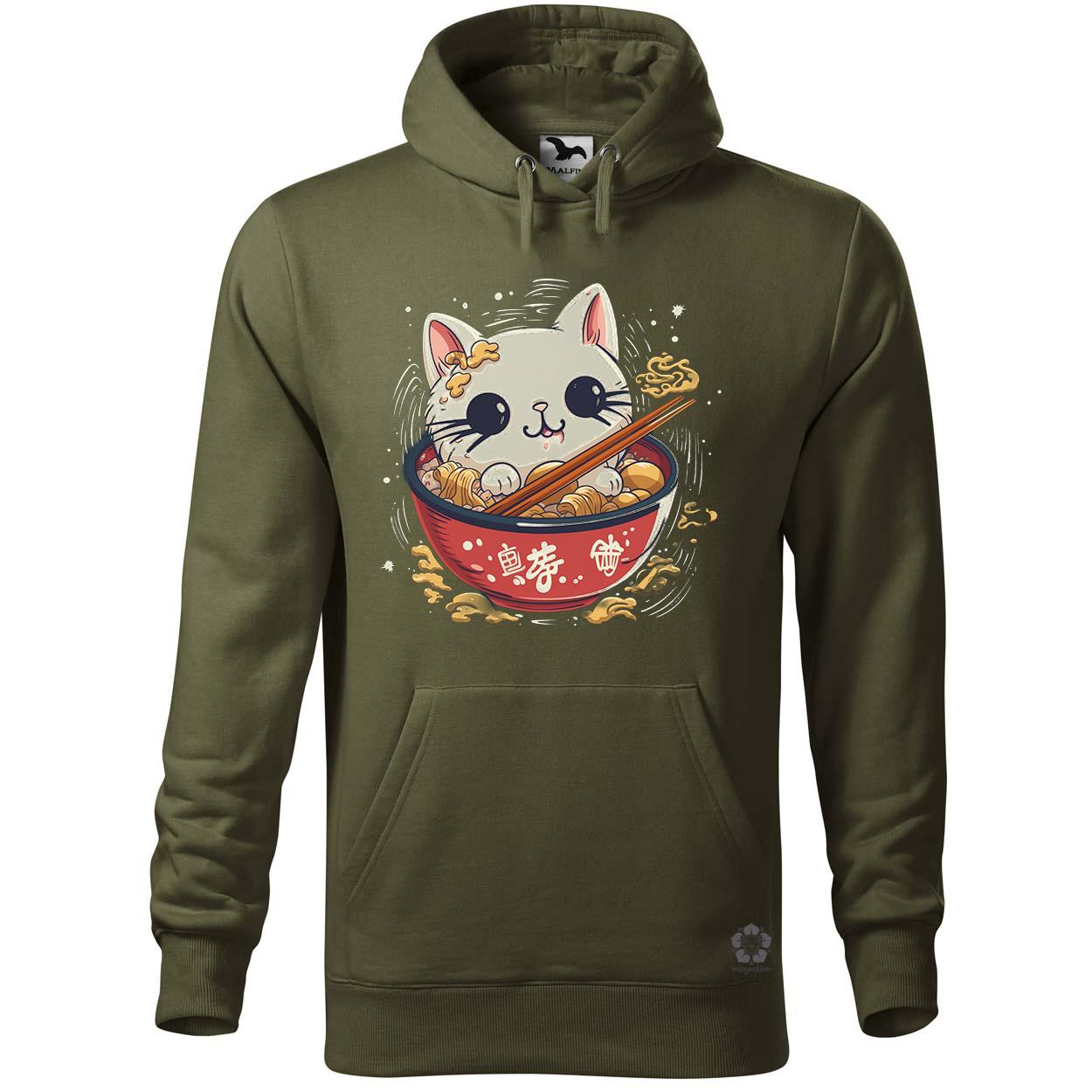 Kawaii rámen cica v8 egyedi  pulóver 