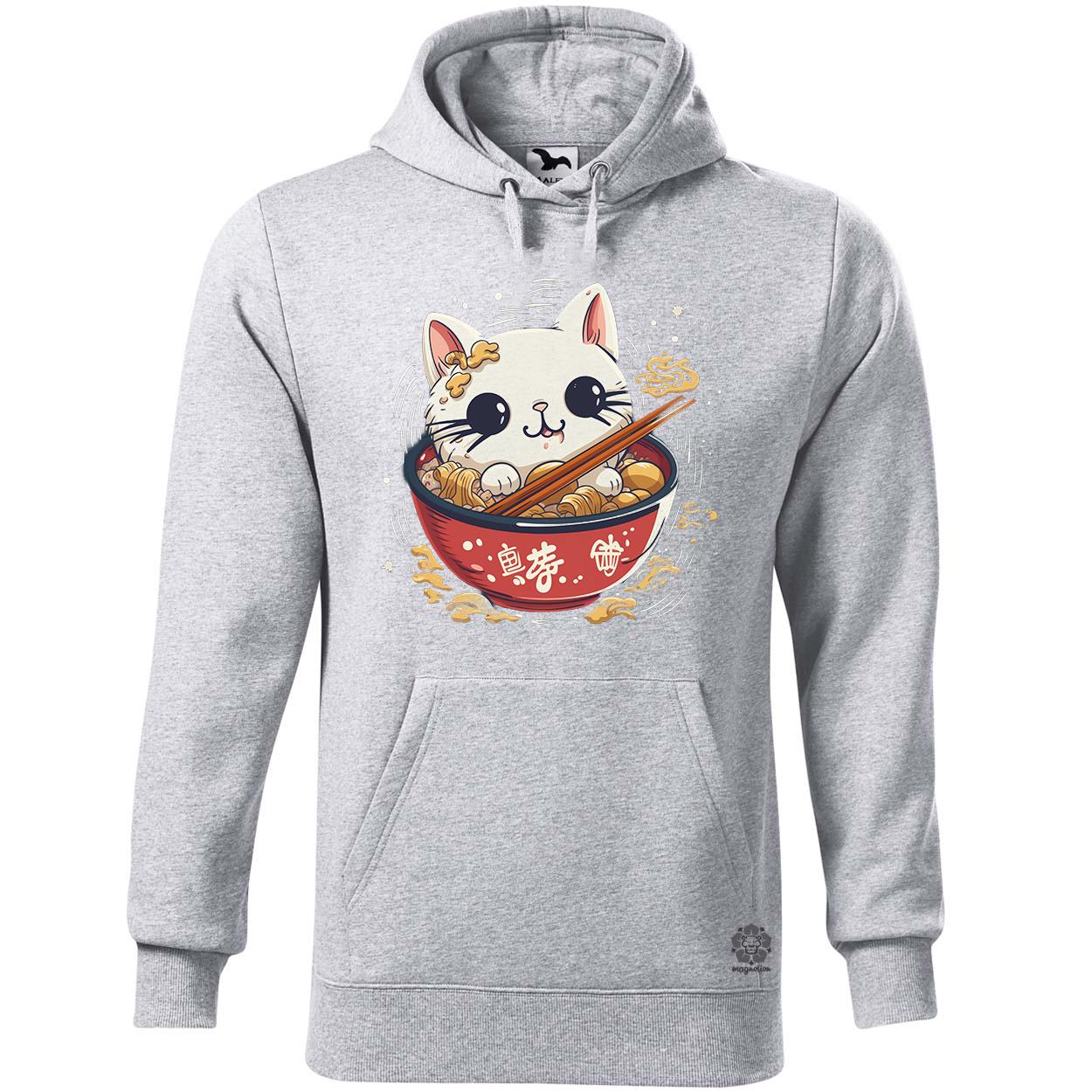 Kawaii rámen cica v8 egyedi  pulóver 