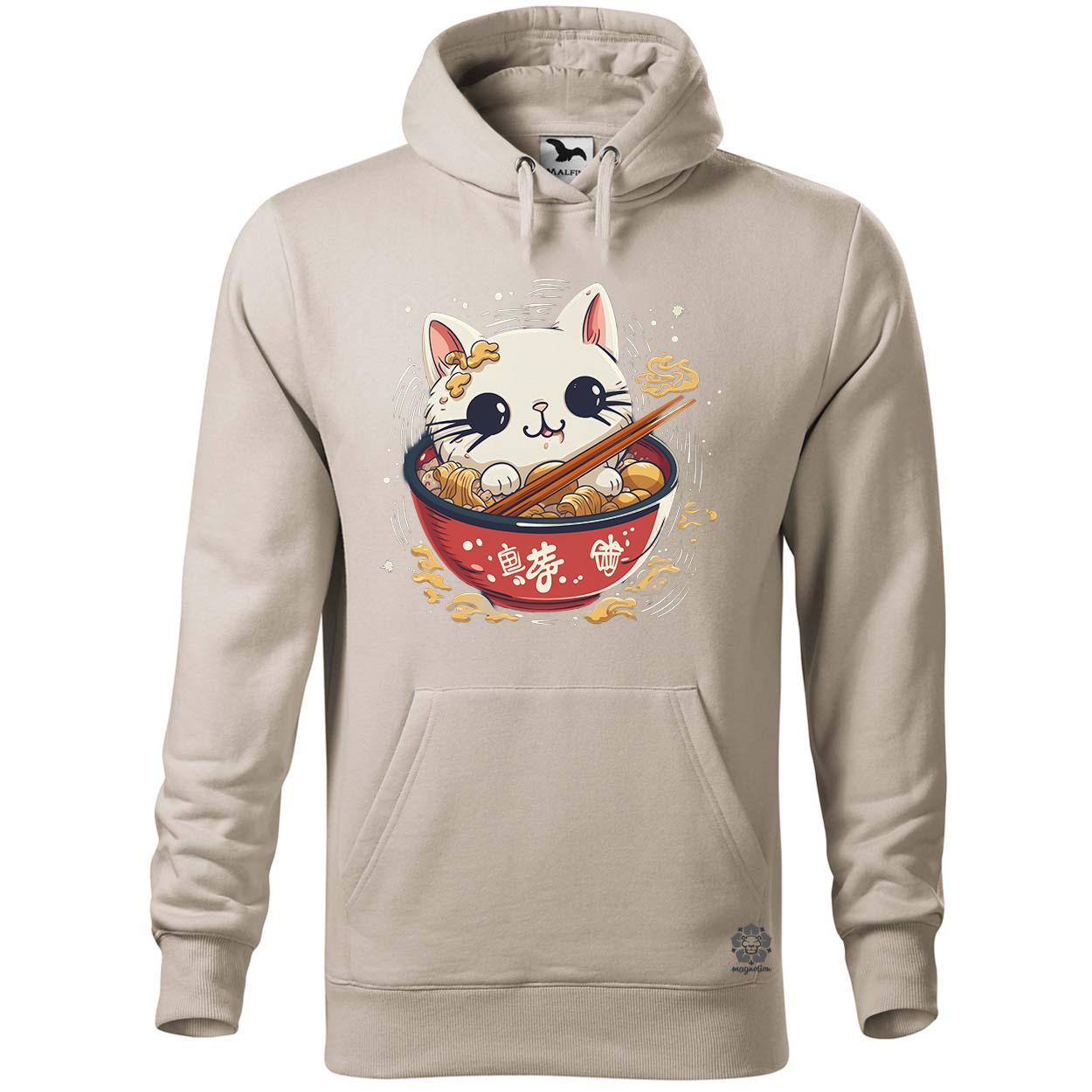 Kawaii rámen cica v8 egyedi  pulóver 