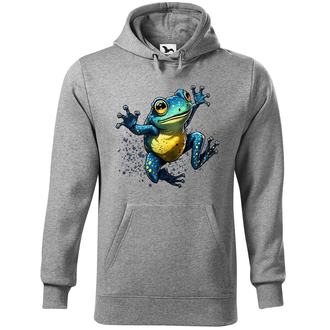 Kék béka v1 egyedi  pulóver 