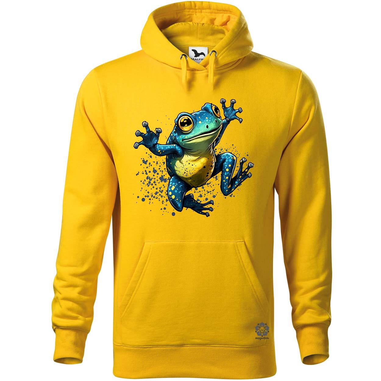 Kék béka v1 egyedi  pulóver 