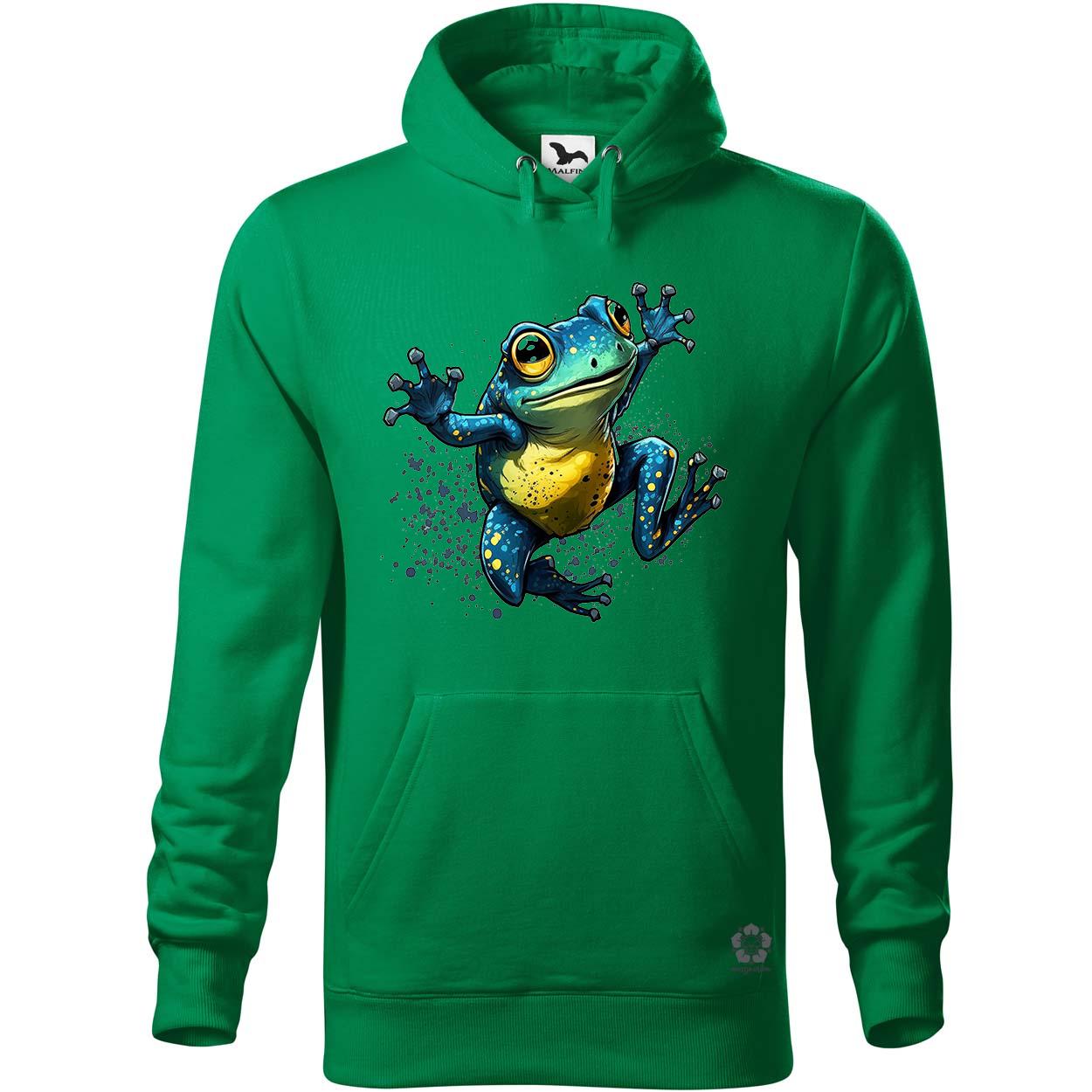 Kék béka v1 egyedi  pulóver 