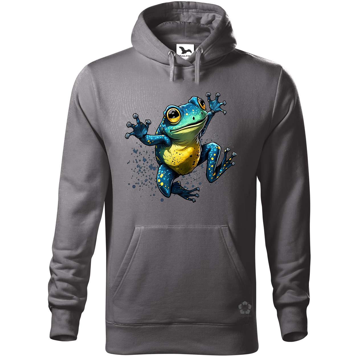 Kék béka v1 egyedi  pulóver 